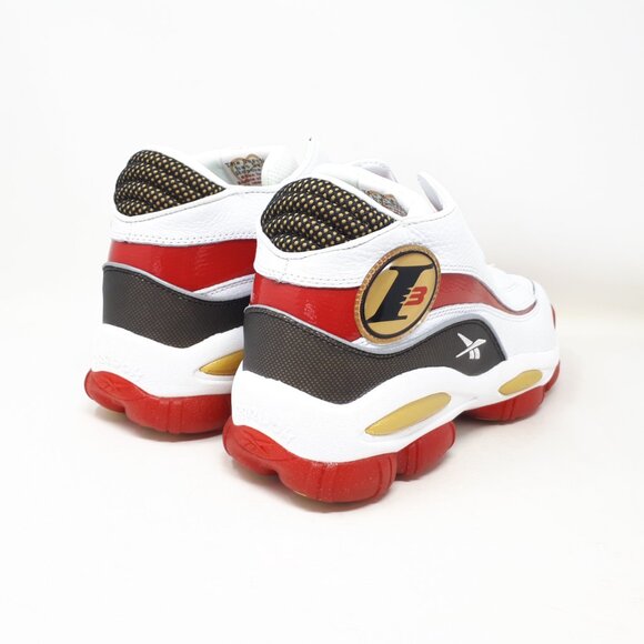 Reebok The Answer DMX OG GX6330 Allen Iverson Basketball Shoe Mens White Red NEW - Picture 5 of 12